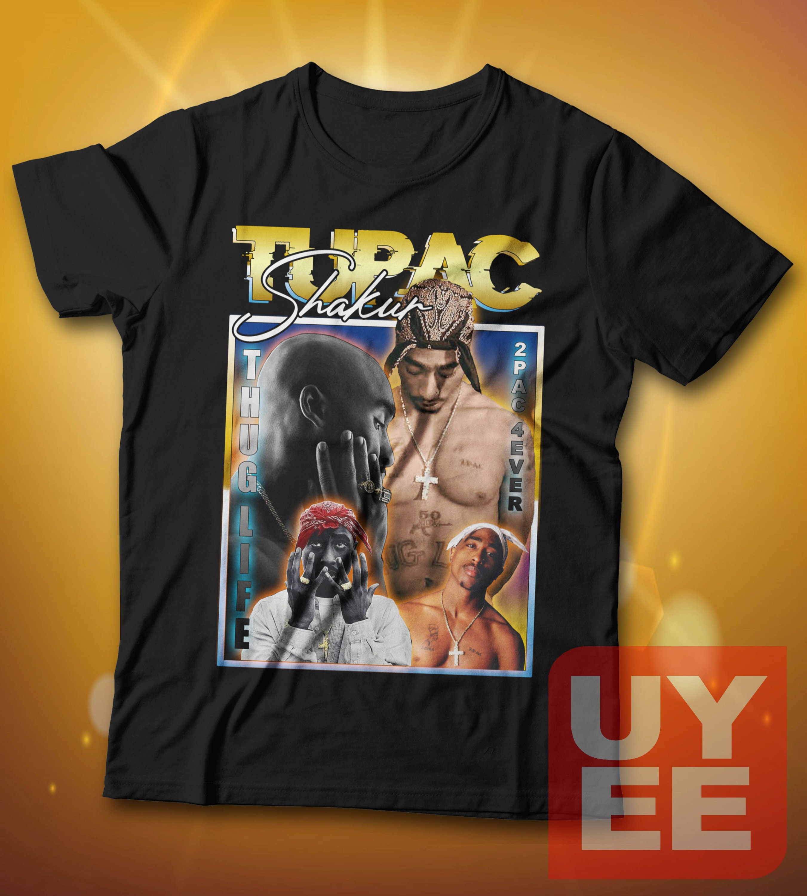 vintage t shirt 2pac