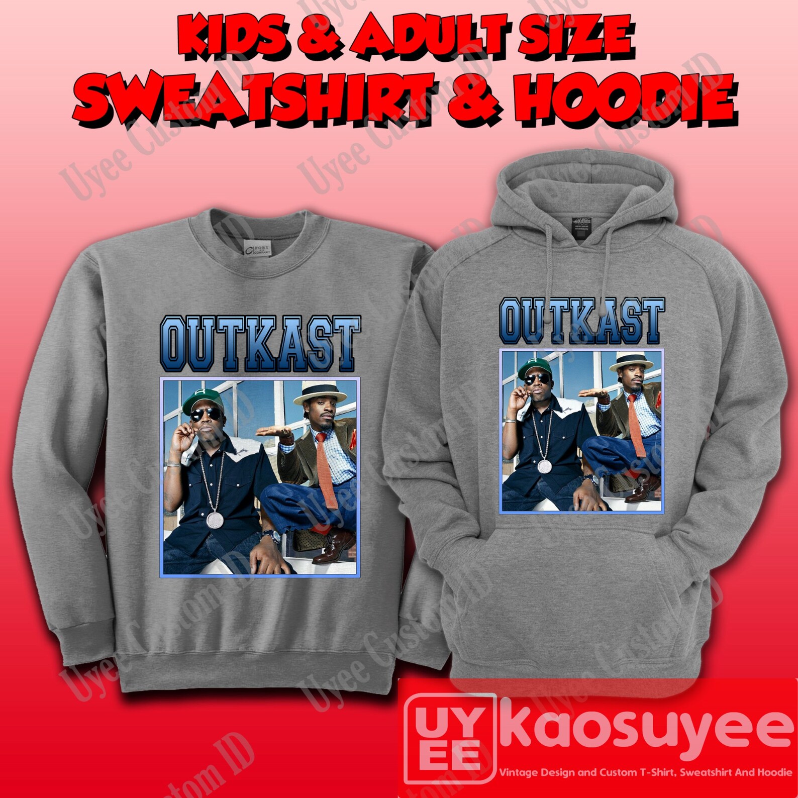 Outkast sweatshirt outkast hoodie vintage 90s sweatshirt Etsy