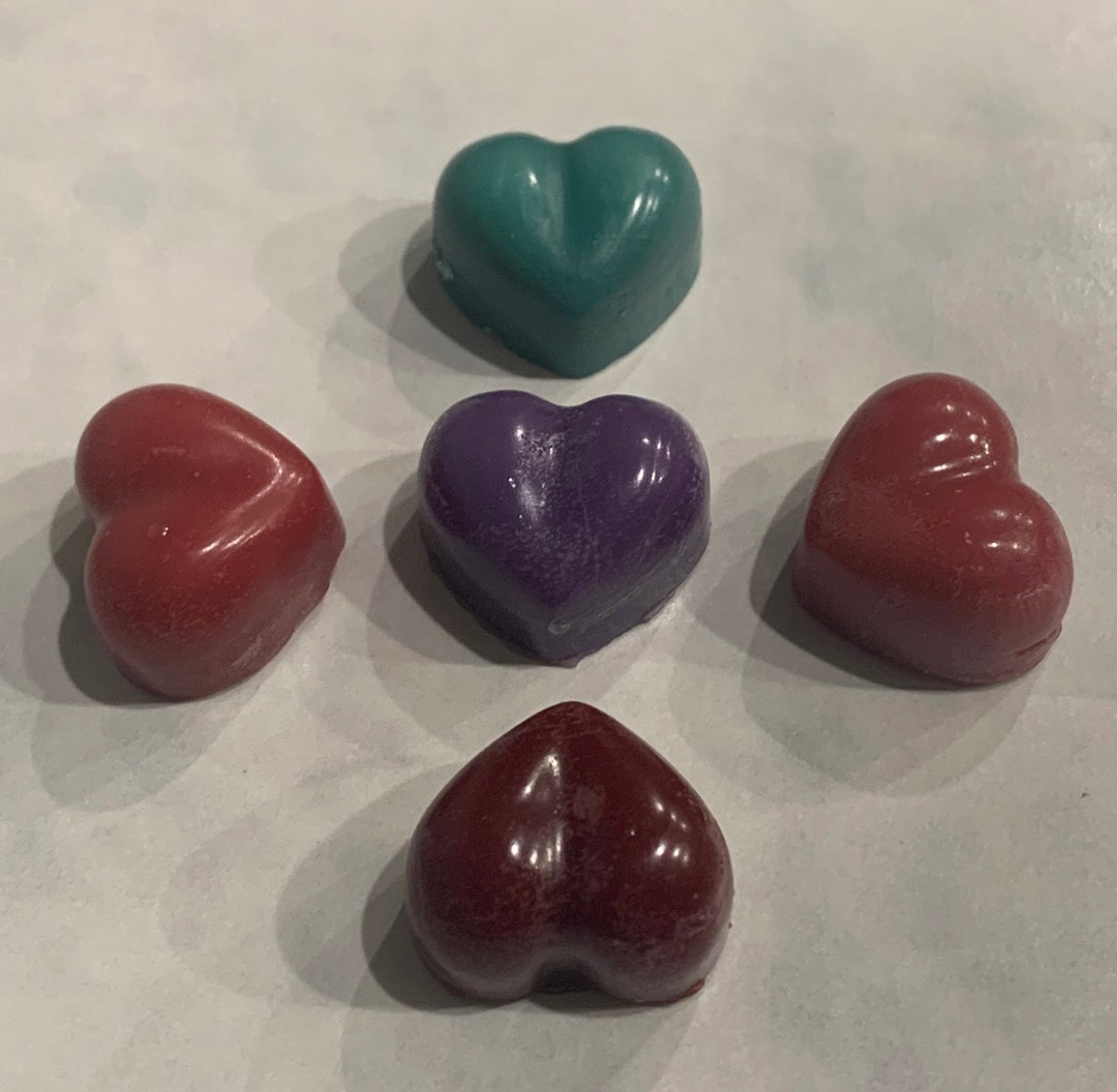 Heart Wax Melts Custom Wax Melts Unique Wax Melts Etsy