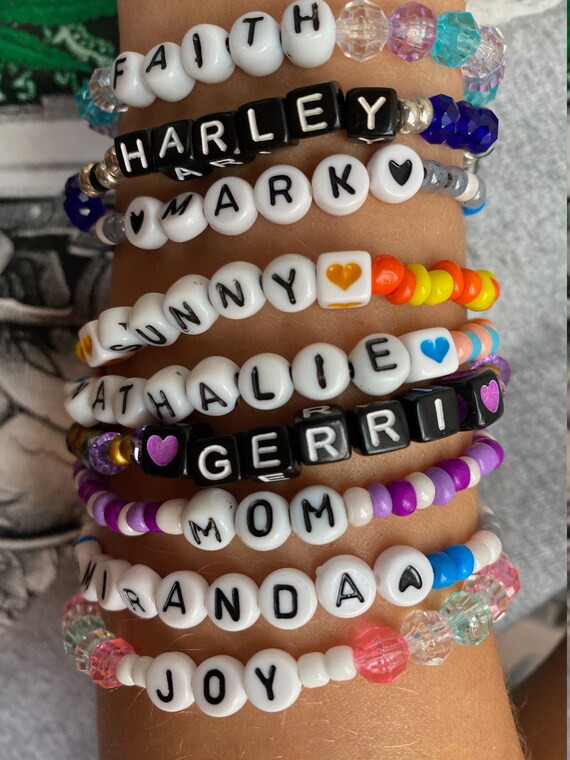Etsy custom bracelet discount
