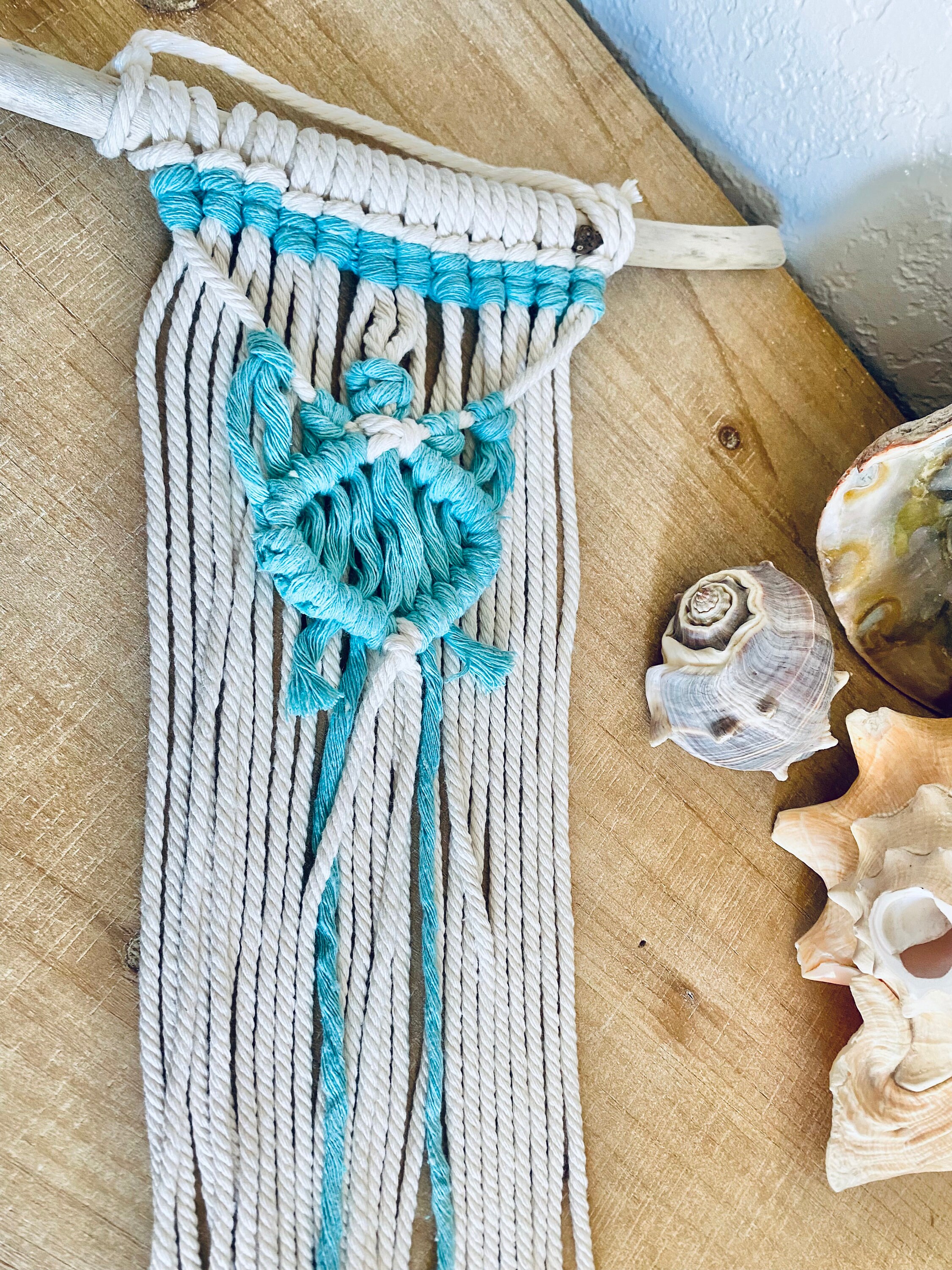 Sea Turtle Cotton Macrame Wall Hanging/Macrame Wall Etsy