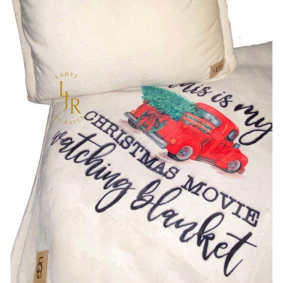 ugg blanket and pillow set