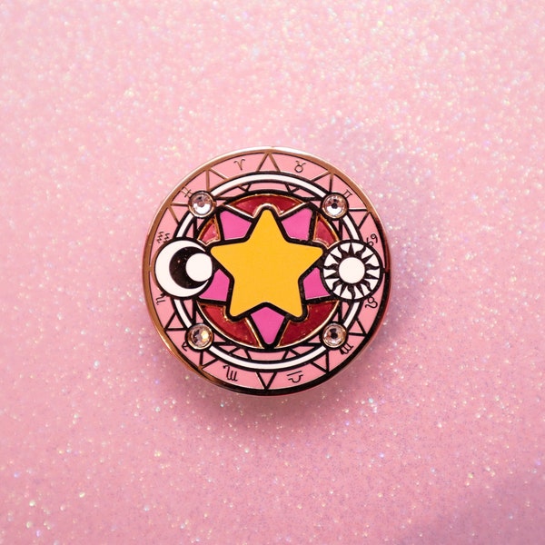 Sakura Circle | Magical Girl Essentials | Hard Enamel Pin