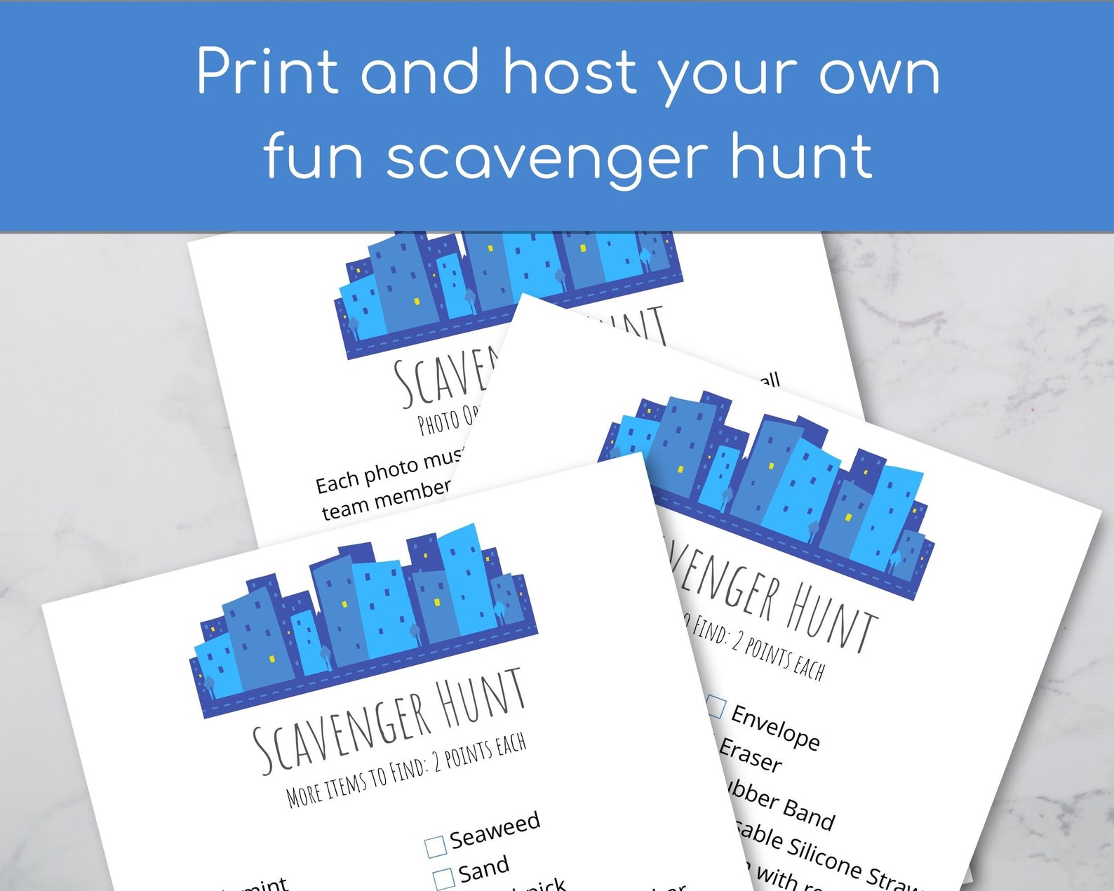 Any Location Scavenger Hunt Photo Destinations Team Etsy