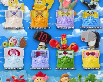 Mcdonald’s One Piece x Spongebob Toys 2026