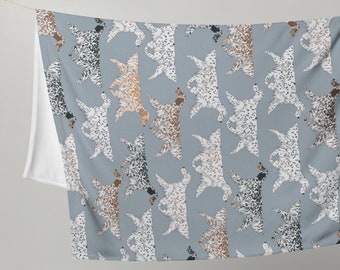 All the English Setters Dog Throw Blanket