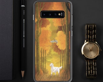 In the Grouse Woods English Setter Samsung Case