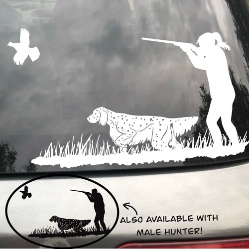 Adesivo Cane Razza Setter Inglese Mod. 1 Prespaziato Colore - Foto 8