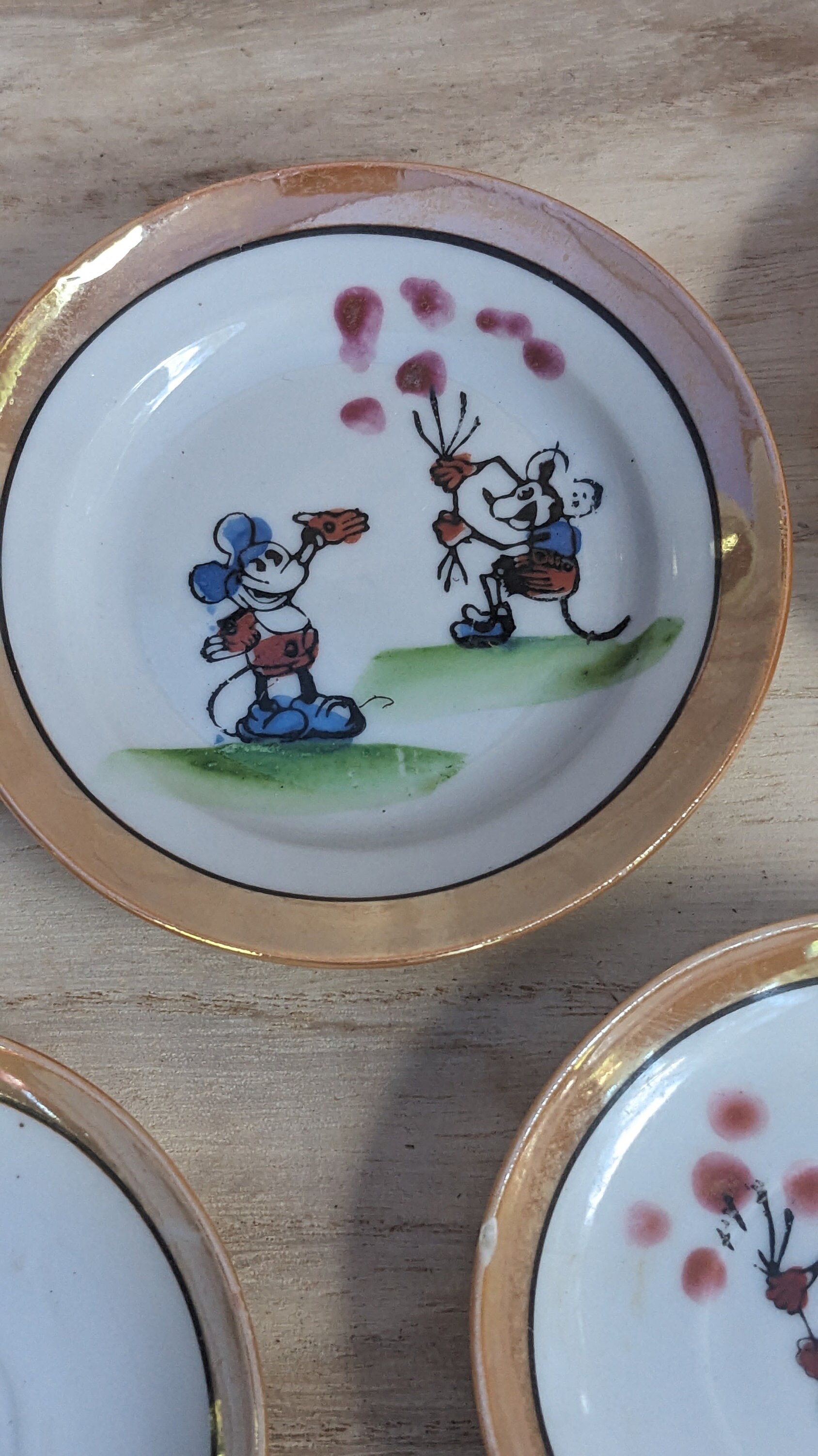 超レアミッキーマウスとパートナー飾り皿 超レアミッキーマウスとパートナー飾り皿 【公式通販】