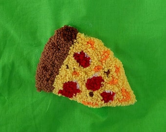 pizza rug punch patch tote
