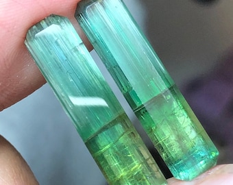 Bi colour tourmaline from kunar Afghanistan