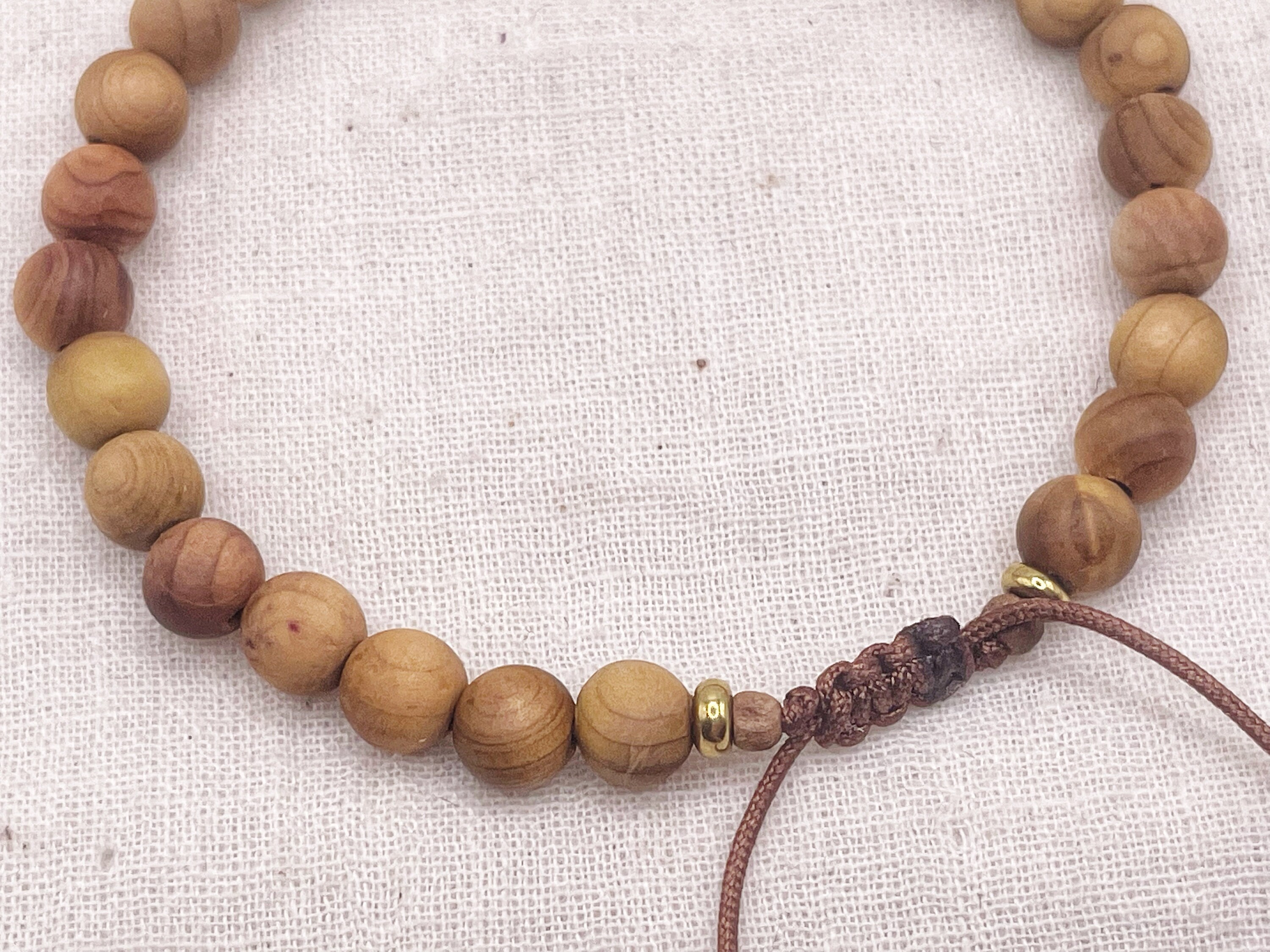 Tibetan Sandalwood Wrist Mala Bracelet for Meditation