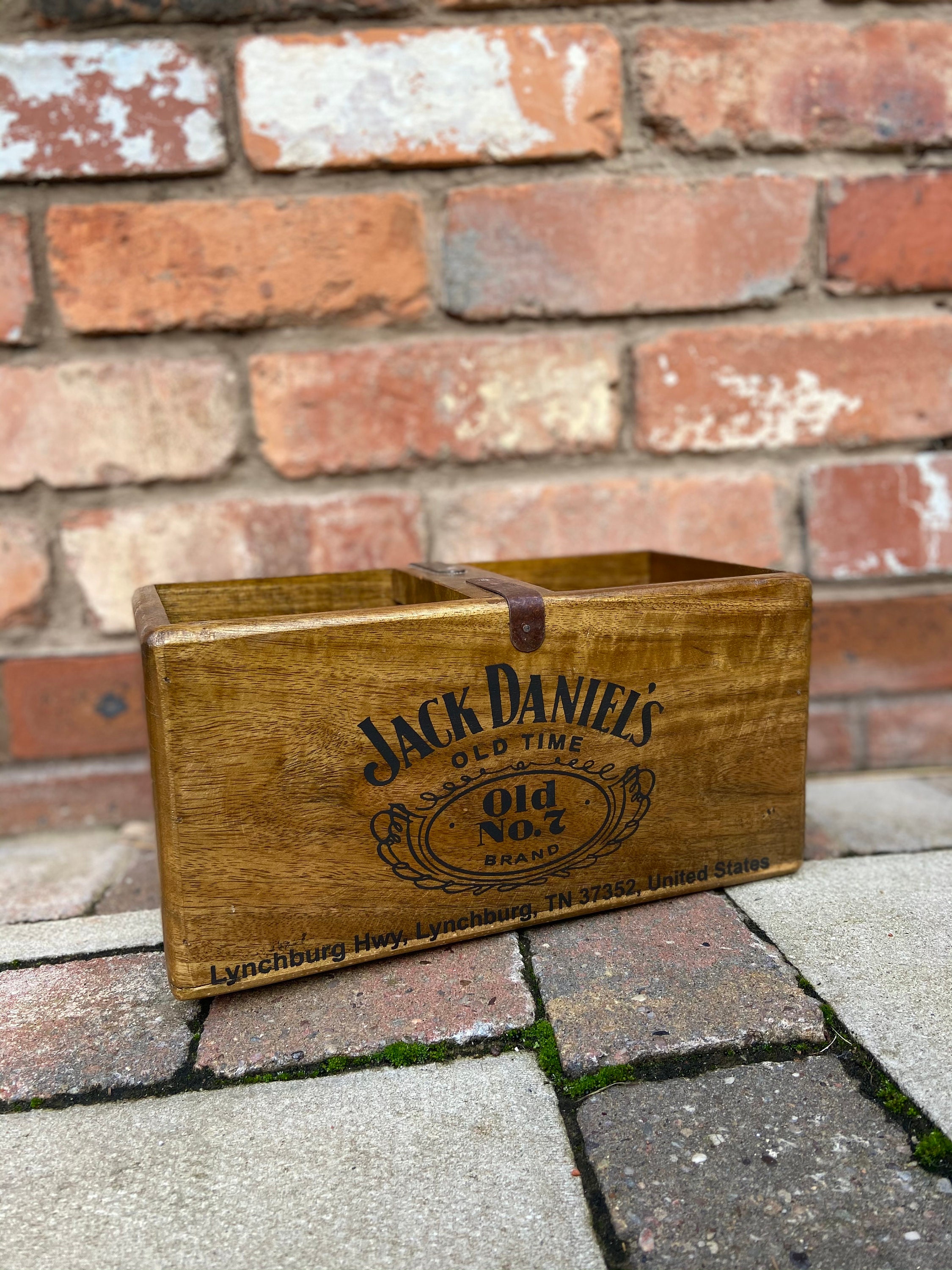 Caja de almacenamiento de madera maciza. 30cm de largo: Old | Etsy