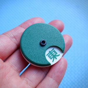 Mahjong Wind Disc Direction Indicator Rotating with Magnetic Base (Chinese, NESW)