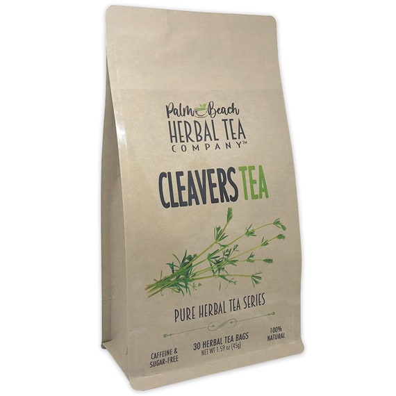 Cleavers Tea Pure Herbal Tea Series by Palm Beach Herbal Tea Etsy