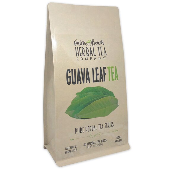 Guava Leaf Tea Pure Herbal Tea Series by Palm Beach Herbal Etsy