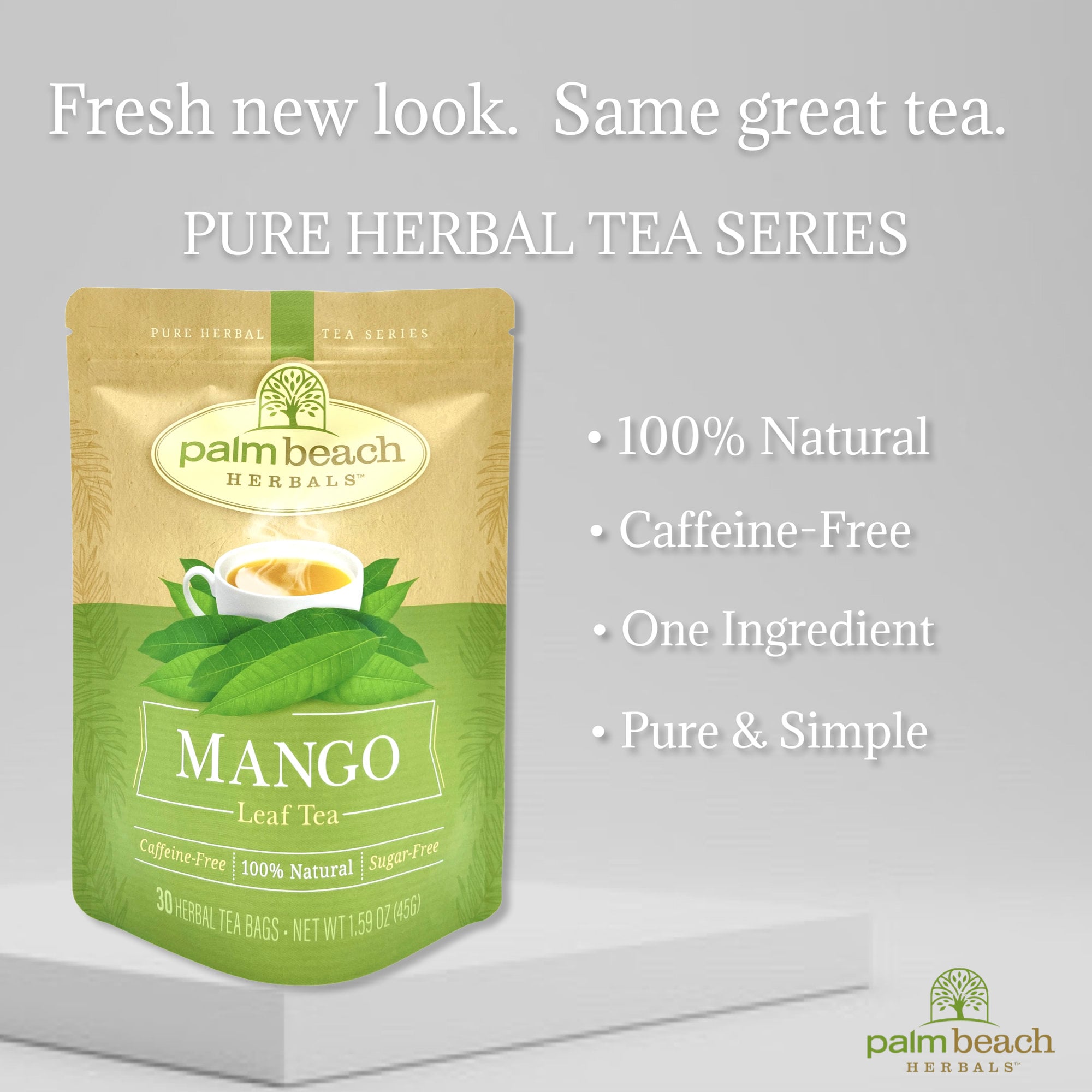 Mango Leaf Tea Pure Herbal Tea Series by Palm Beach Herbals Etsy