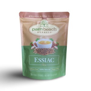 Essiac Tea Herbal Blends Tea Series by Palm Beach Herbals 30 Tea Bags 100% Natural image 1