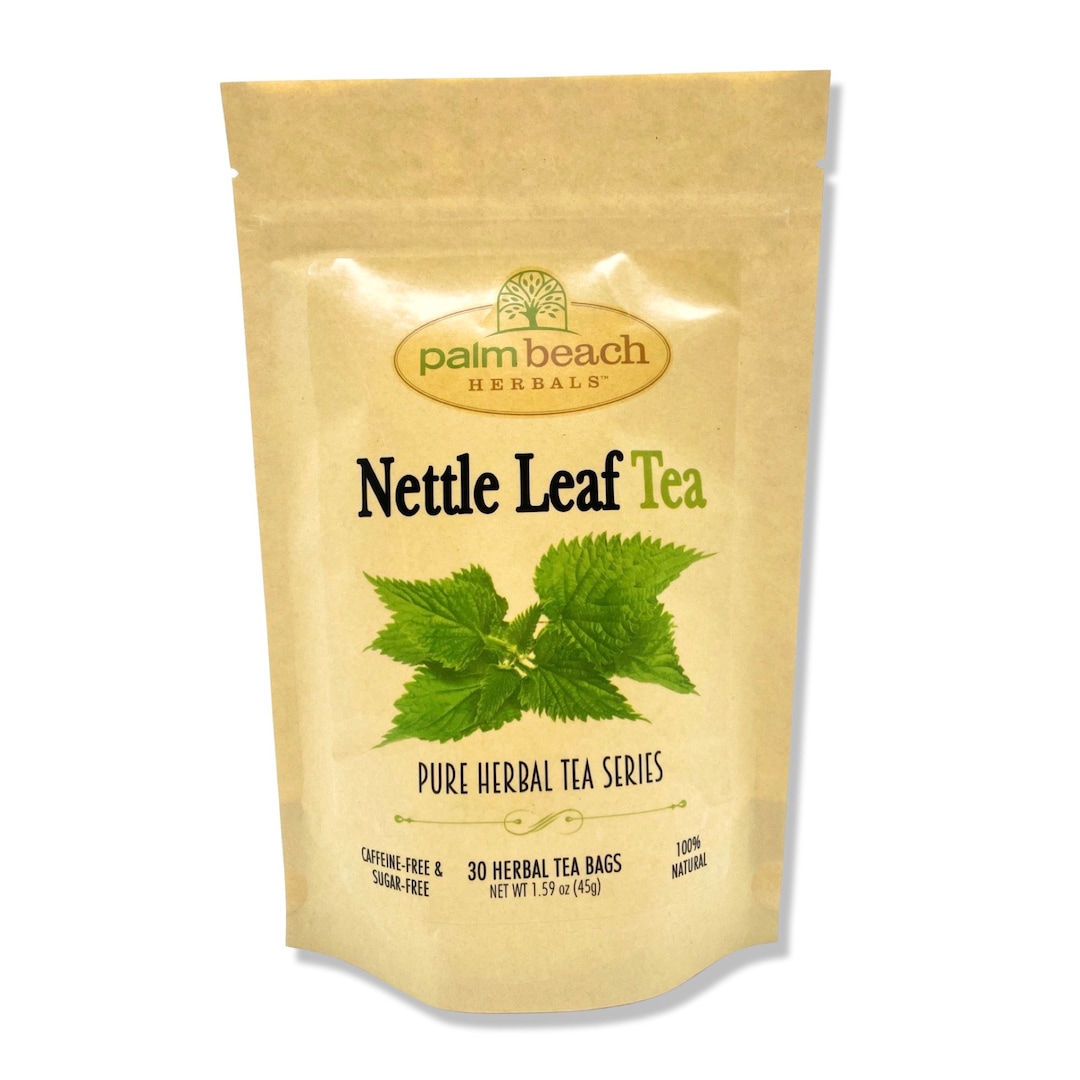Nettle Leaf Tea Pure Herbal Tea Series by Palm Beach Herbals 30 Tea