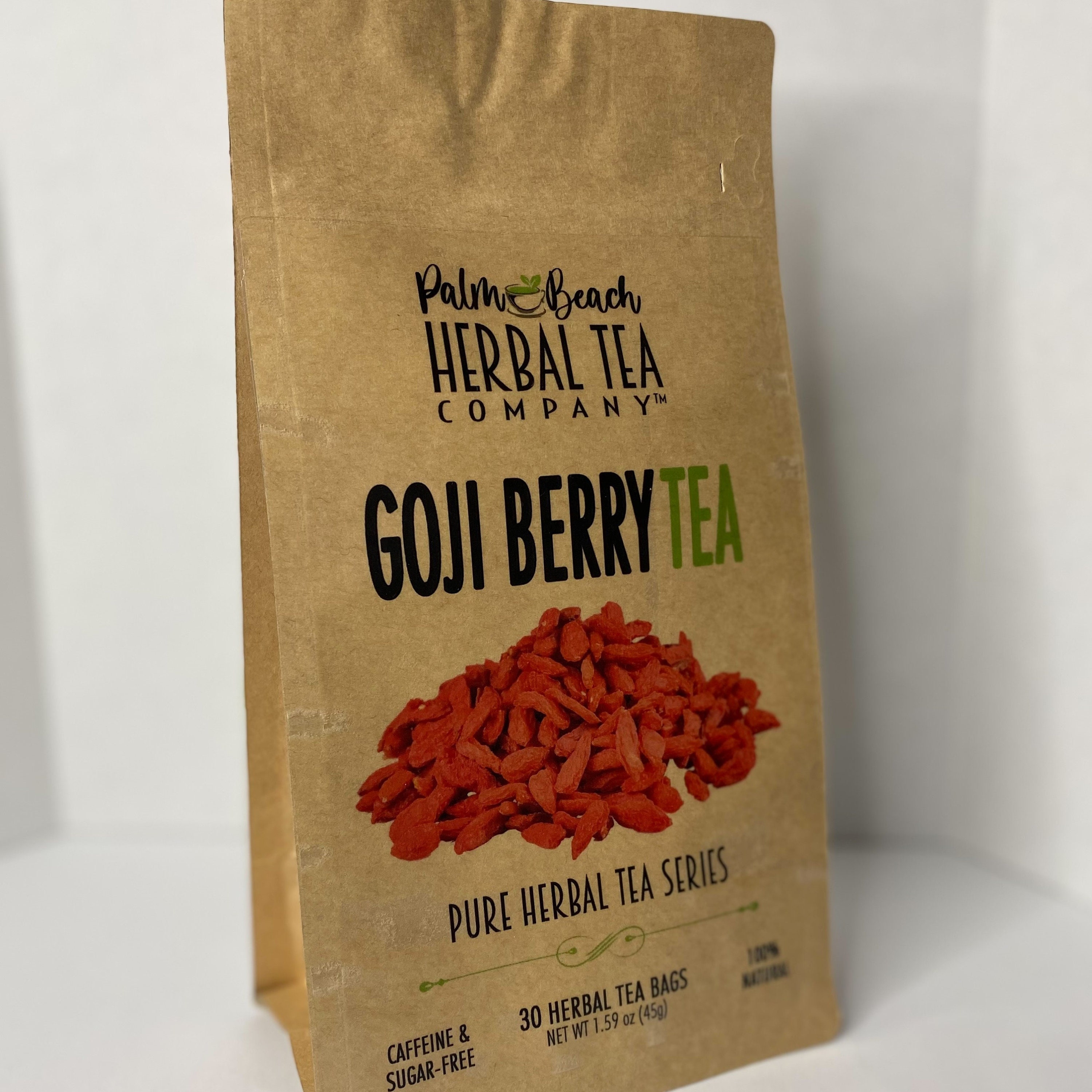 Goji Berry Tea Pure Herbal Tea Series by Palm Beach Herbal Etsy