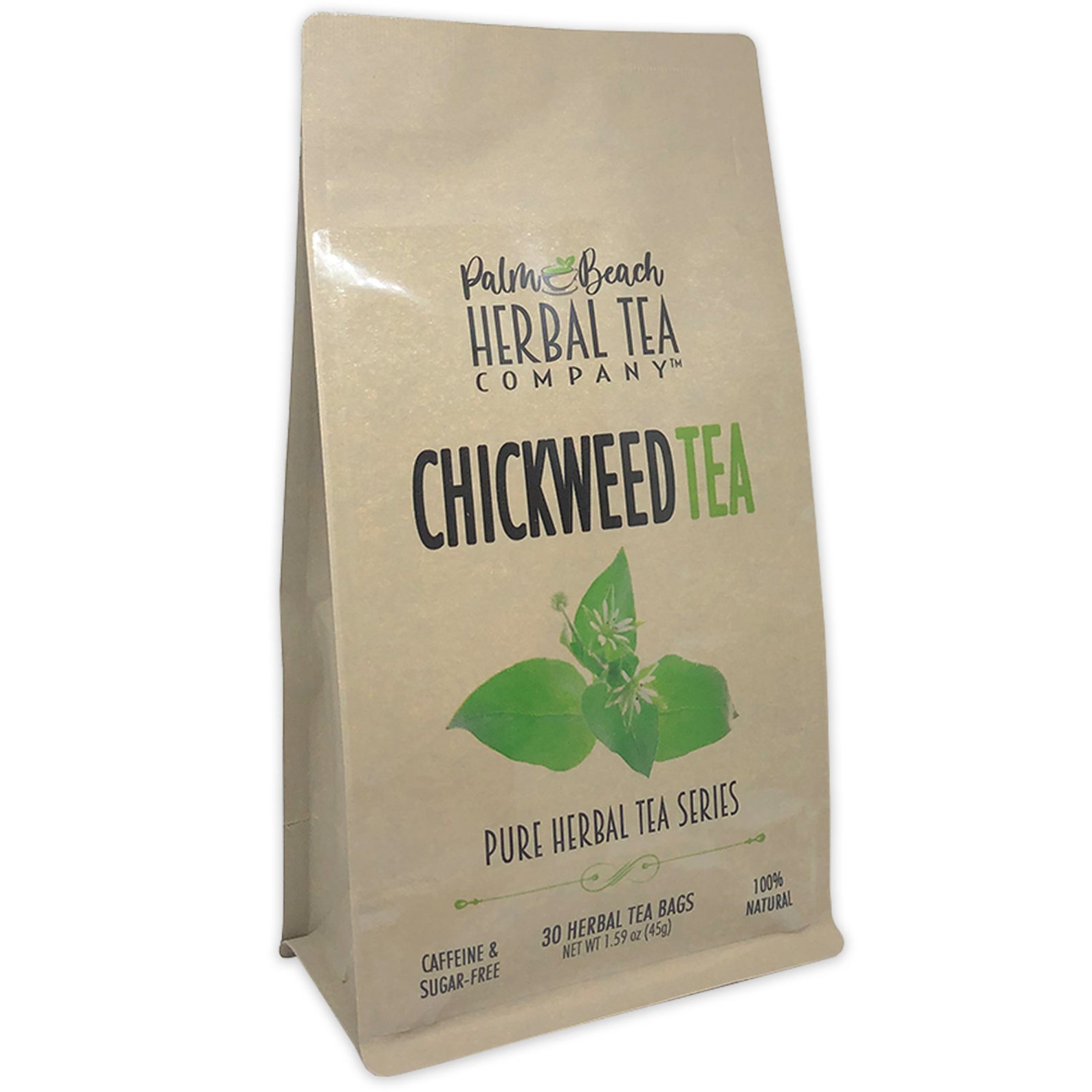 Chickweed Tea Pure Herbal Tea Series by Palm Beach Herbal Etsy