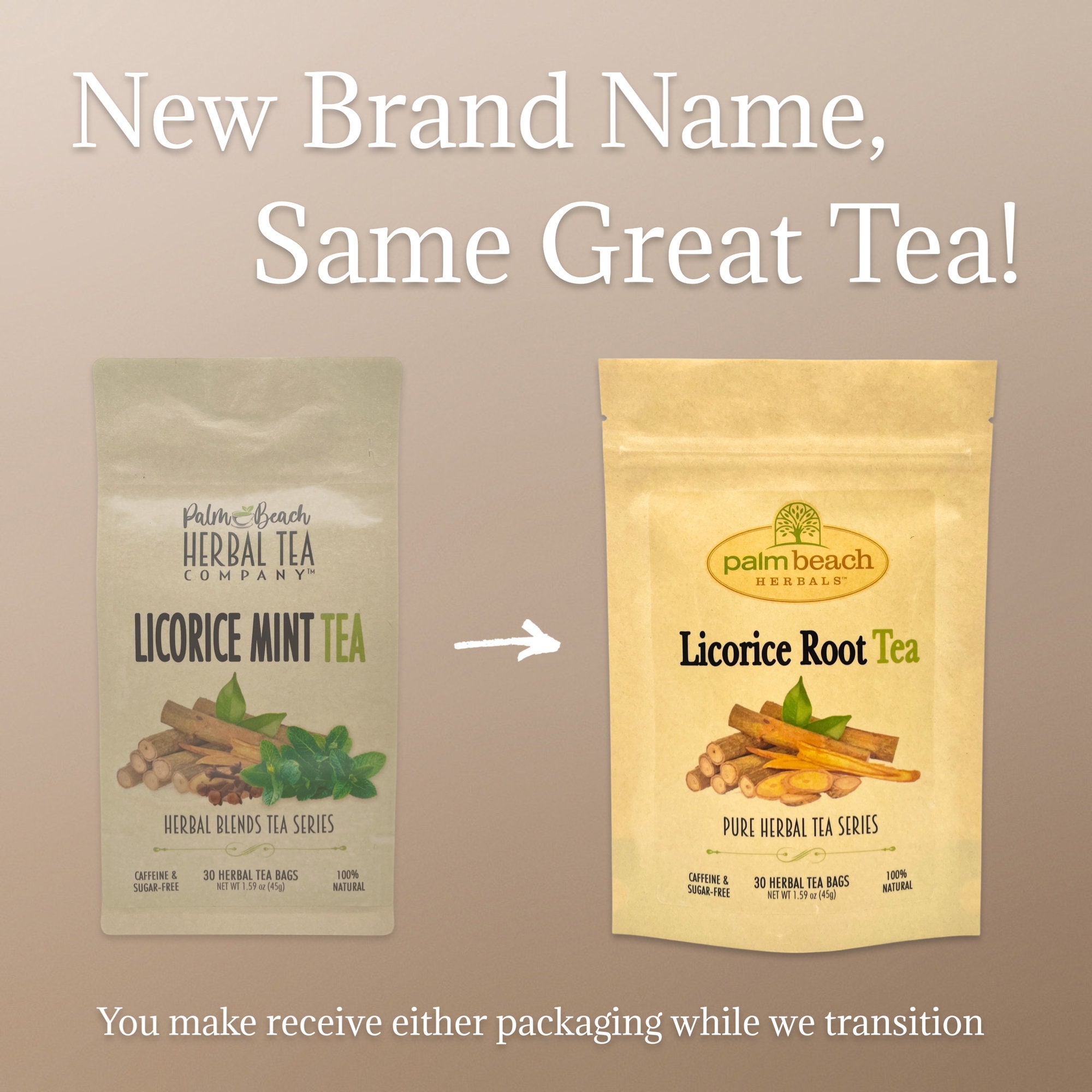 Licorice Root Tea Pure Herbal Tea Series by Palm Beach Etsy