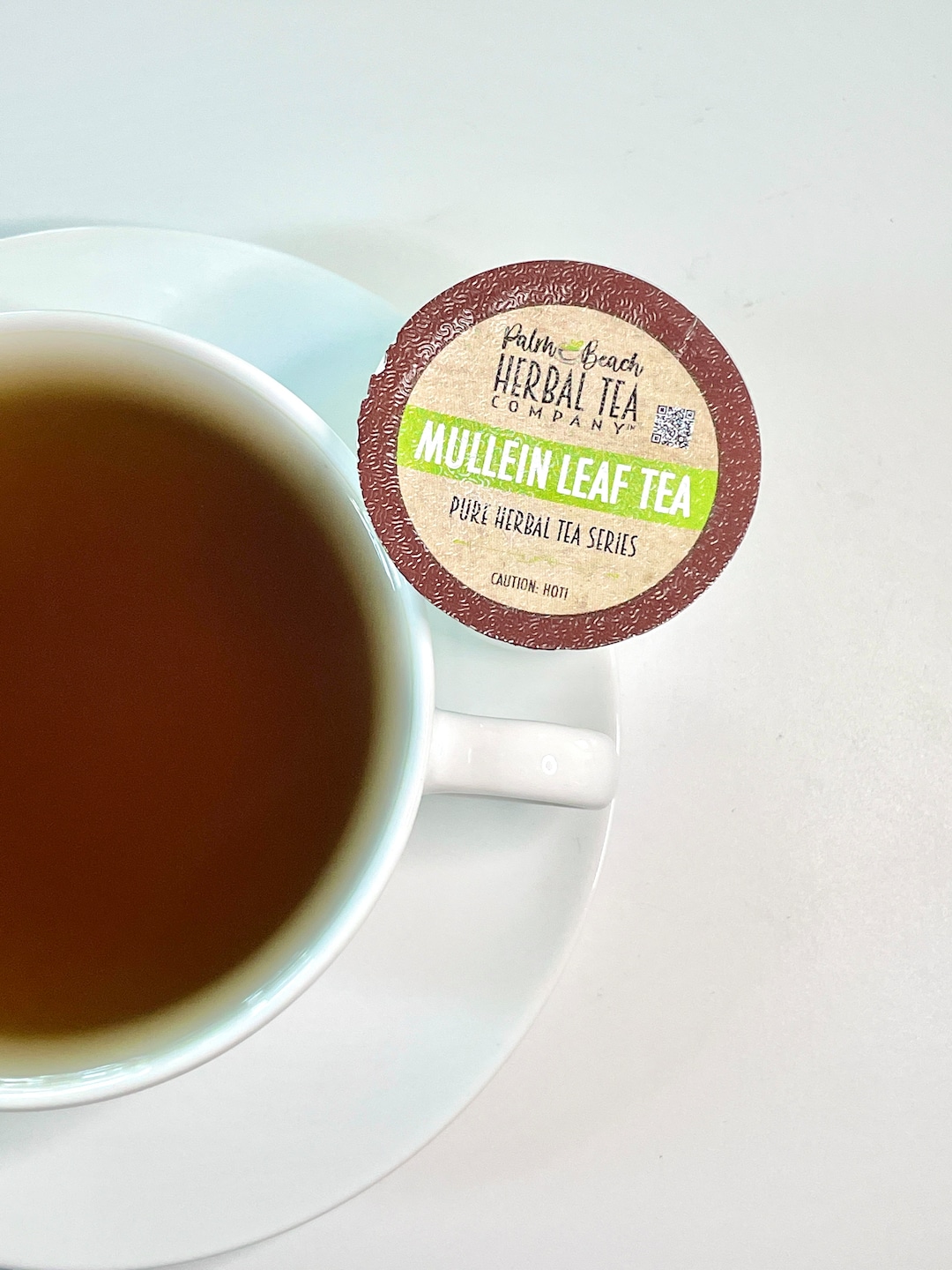 Mullein Leaf Tea TCUP™ Herbal Tea Pods by Palm Beach Herbals Single