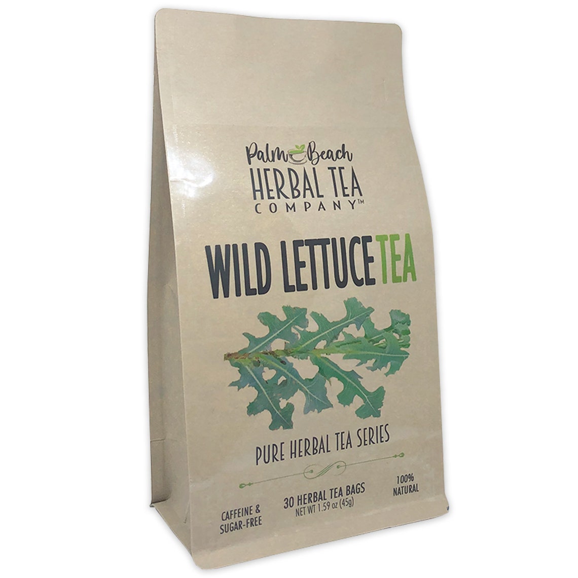 Wild Lettuce Tea Pure Herbal Tea Series by Palm Beach Herbal Etsy