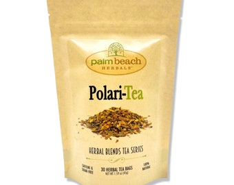 Polari-Tee - Kräutermischungen Serie von Palm Beach Herbals (30 Teebeutel) 100% Natur