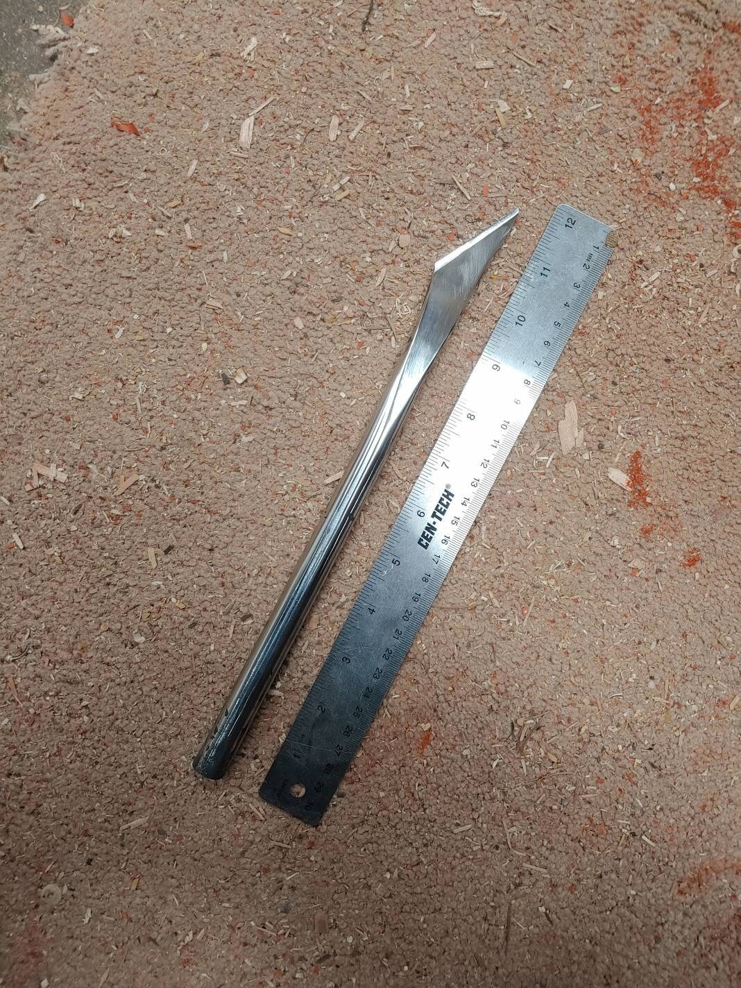 Skew chisel lathe knife. Russian style lathe knife 9/16 inch Etsy