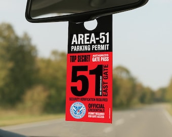 Official Area51 parking Permit