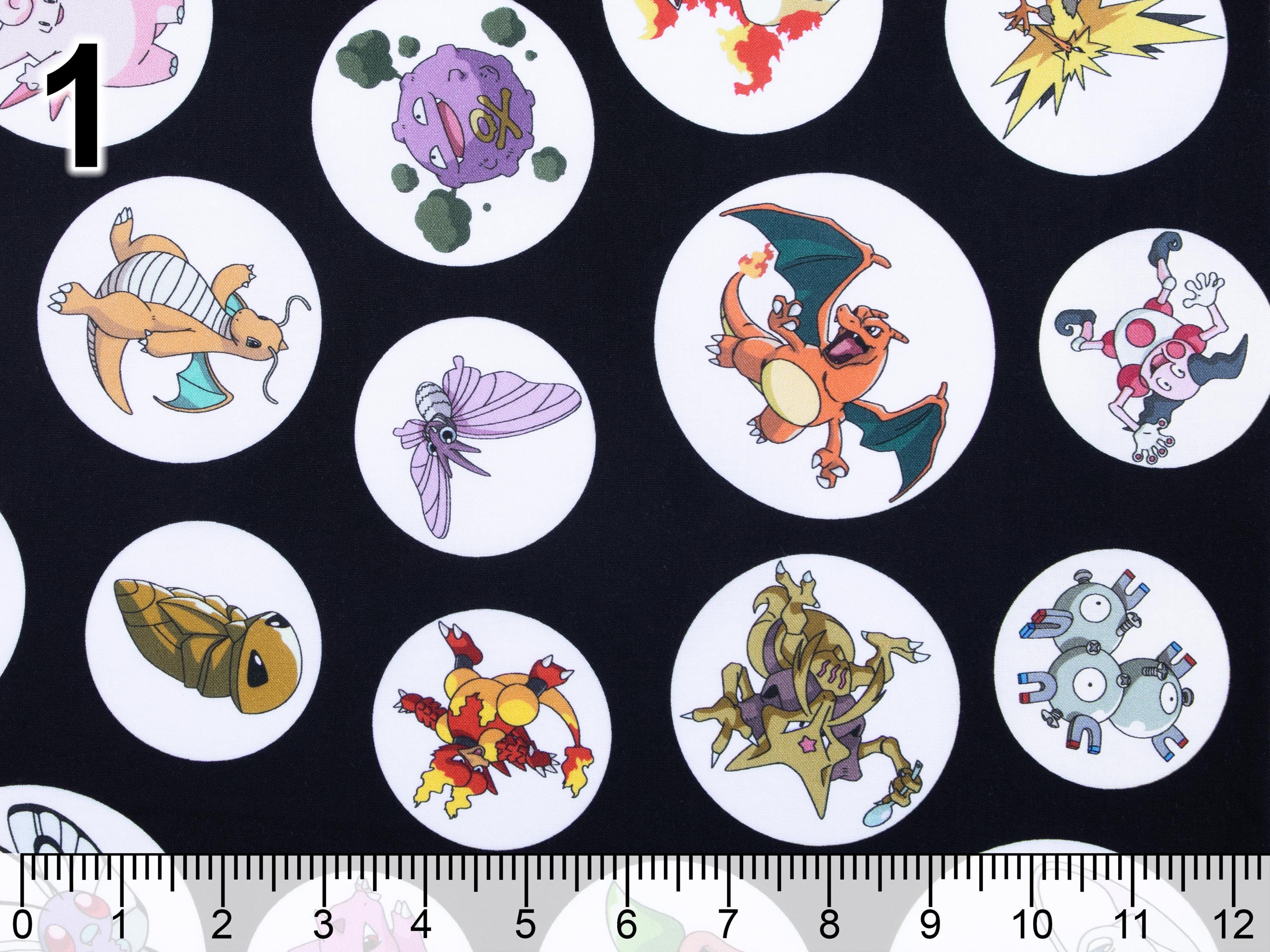 Pokemon Fabric by the Yard - Vibrant and Fun, Perfect for Quilting ...