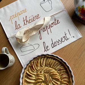 Taartzakje "Maak de theepot klaar, ik breng het dessert"