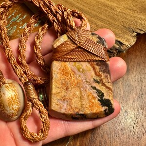 Incredible Men's Hei Toki Hawaiian Style Lei Ko'i Stone Lei