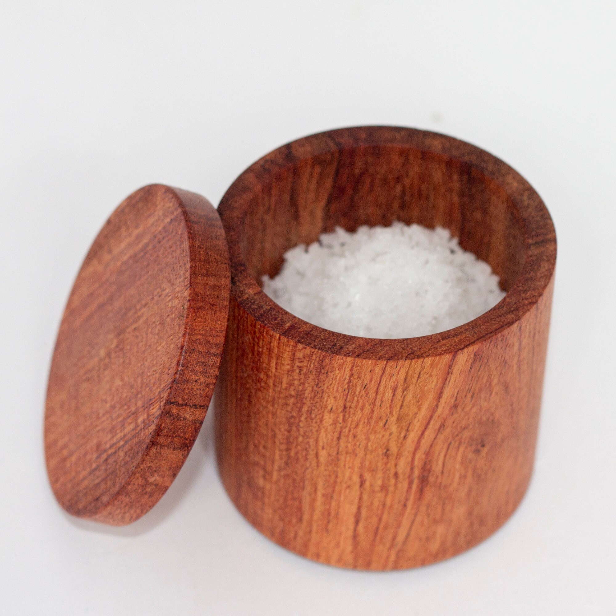 Wood Salt and Pepper Container Cellar Spice Box with Swivel Etsy