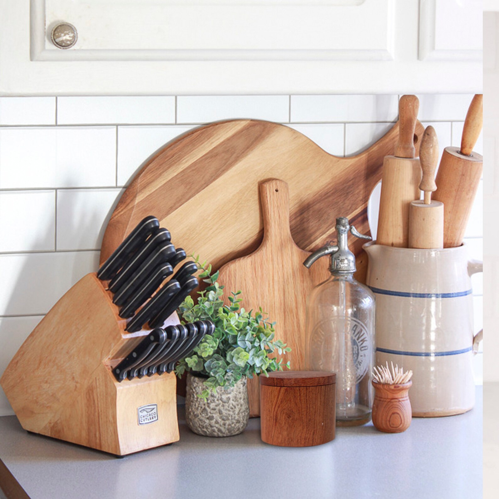 Wood Salt and Pepper Container Cellar Spice Box with Swivel Etsy