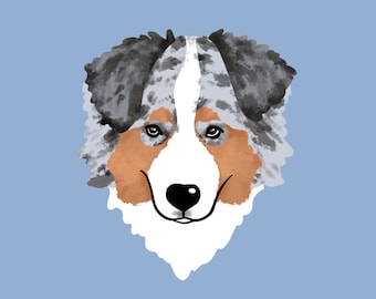 Aussie shepherd png Australian shepherd digital file Aussie gifts Aussie digital design