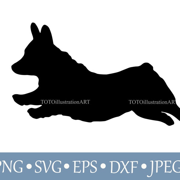 Corgi gifts Corgi SVG PNG DXF Dog lover gift Cut File for Cricut Pembroke Welsh Corgi Dog Breed Portrait Corgi Cut File