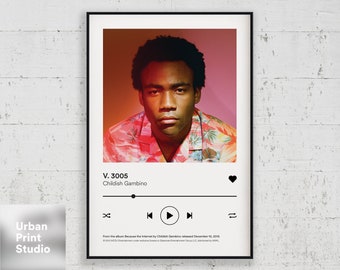 Childish Gambino Poster Etsy