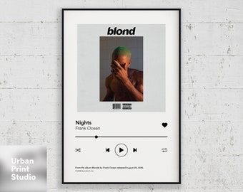 Frank Ocean Nights Etsy