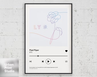 Bts Pied Piper Etsy