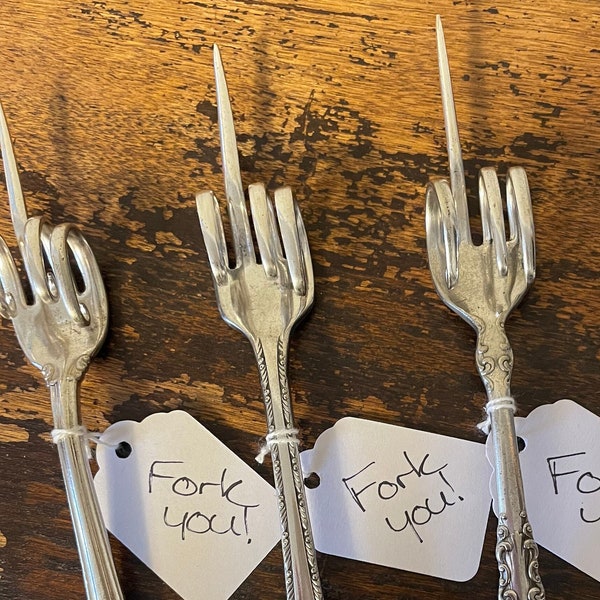 Pickle Forks Etsy