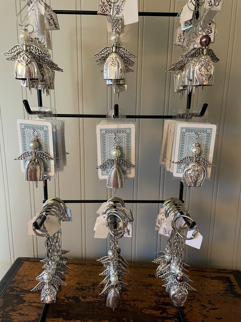 Vintage Knife Handle Angel Bells Etsy