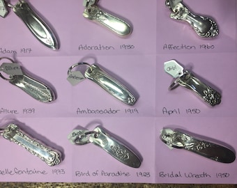 Vintage Knife Handle Key Chains (76 different patterns)