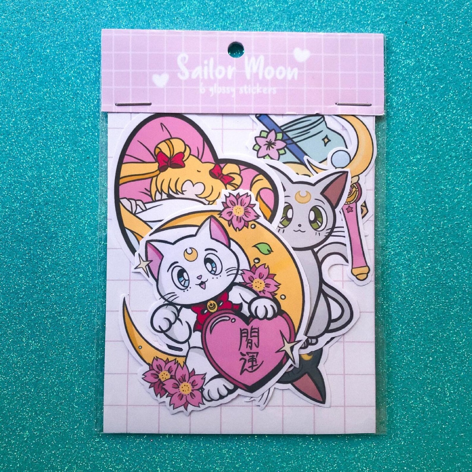 Sailor moon stickers pack Etsy