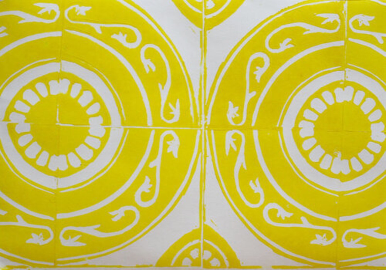 Set of yellow prints Etsy