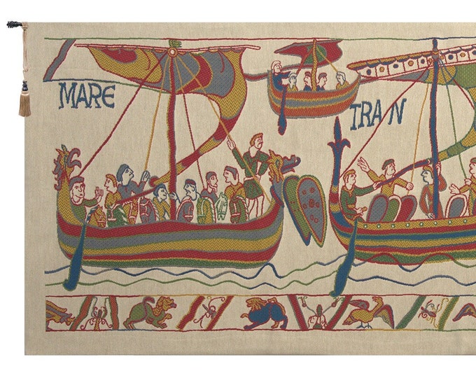 Verdure Reindeer Medieval Jacquard Tapestry - Elegant Belgian Woven Wall Art Home Decor Hanging