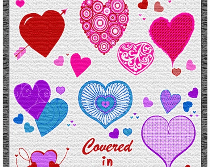 Covered in Love Tapestry Throw