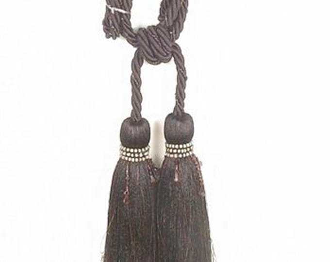 Milano Black Tapestry Tassels