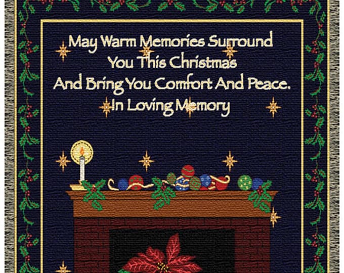 Christmas Memories  Tapestry Throw